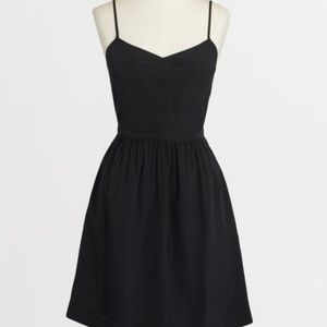 NWT J. Crew Factory Black Cami Dress